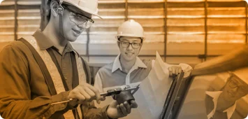 Temos uma equipe dedicada, uma plataforma de TI que foi desenvolvida para apoiar e digitalizar nosso processo de inspeção de qualidade, e também possuir acreditação ISO 9001:2015 de um órgão de nível 1 (British Standards Institution).